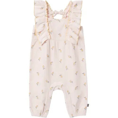 Modern Moments™ by Gerber Ruffles Long Romper in Rose Lemons at Nordstrom, Size 18M | Nordstrom