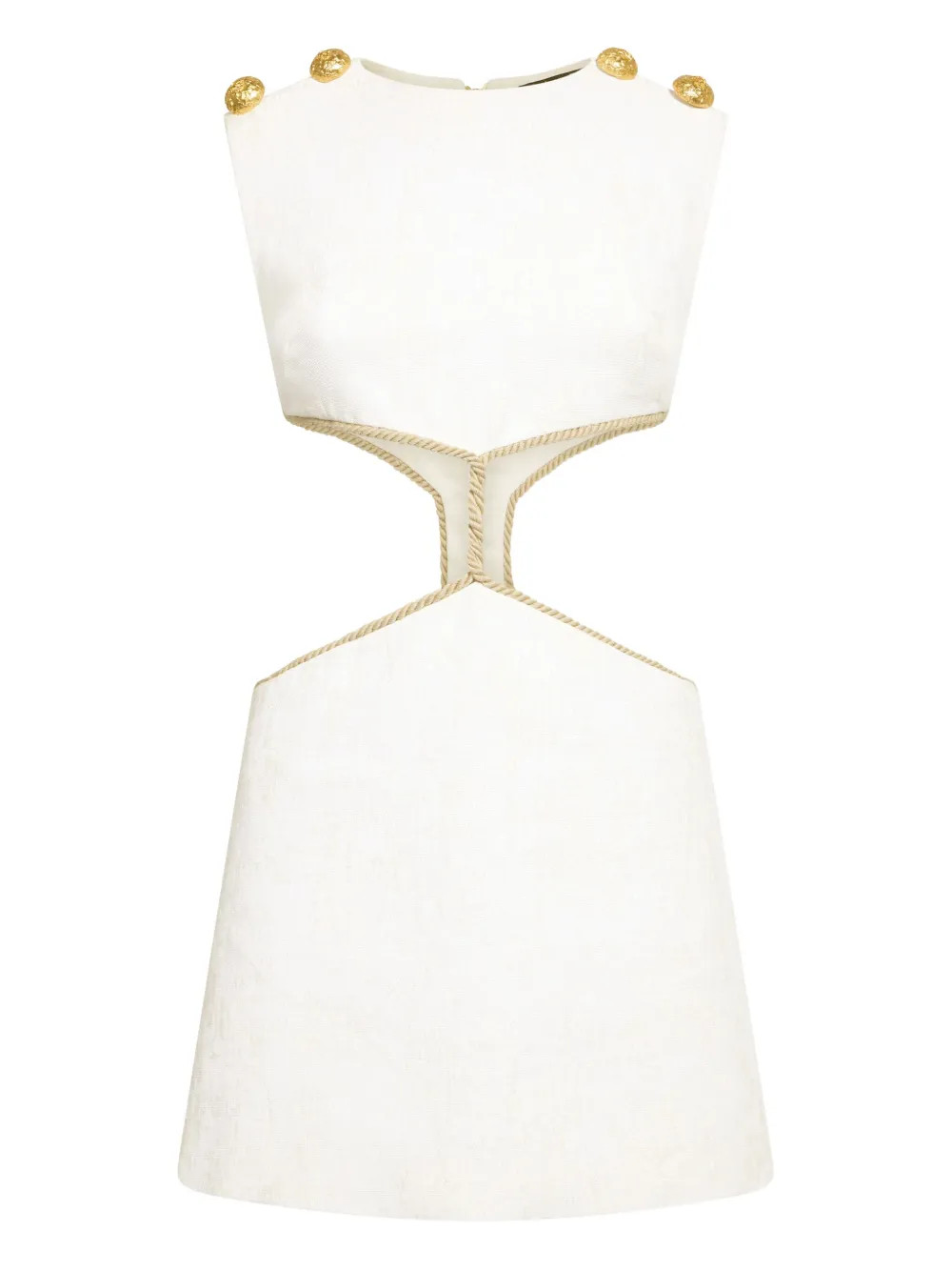 Roberto Cavalli cut-out Dress | White | FARFETCH | Farfetch Global