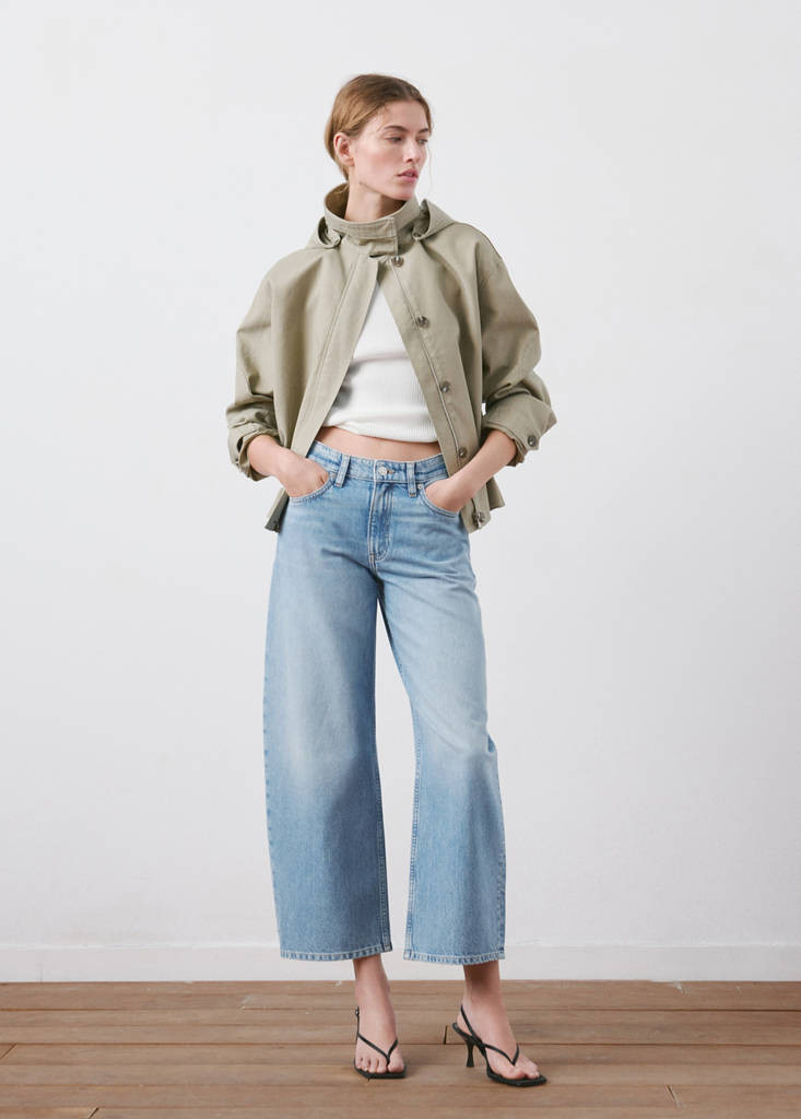 Mid-rise balloon jeans medium blue - Woman - 0 - MANGO | Mango (US/MX/AU)