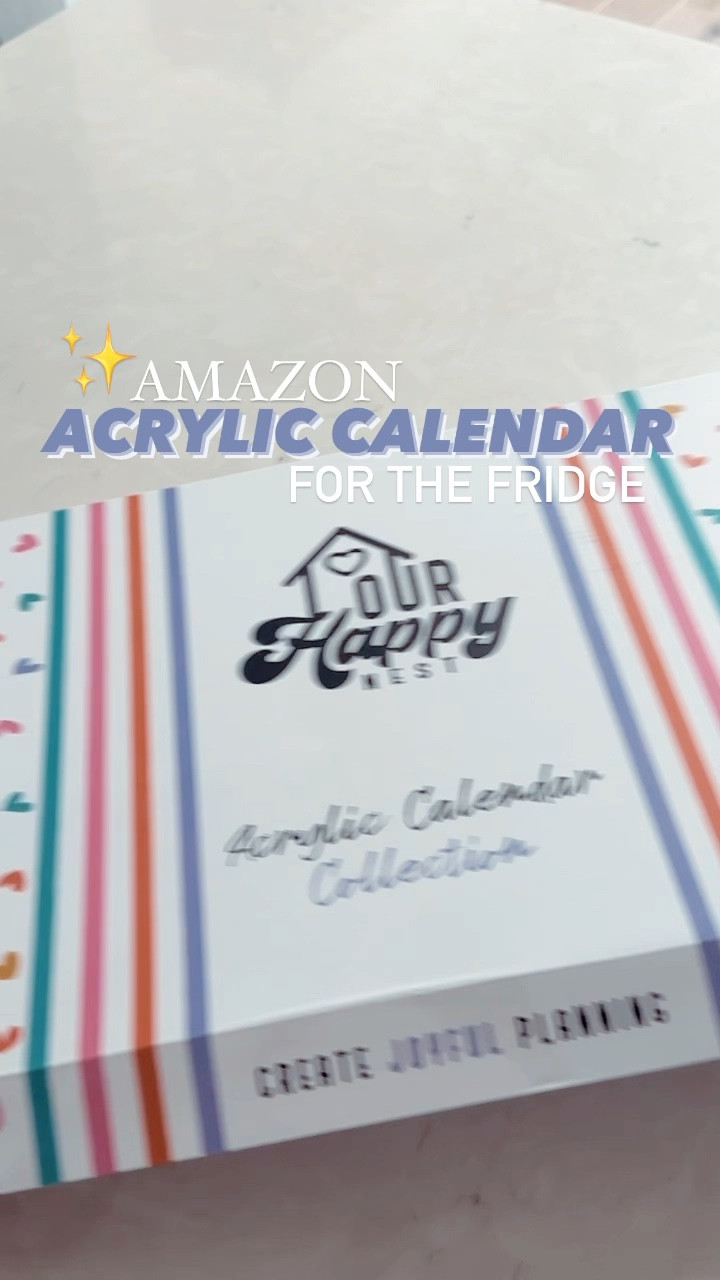 Amazon acrylic calendar under $30 

#LTKfindsunder50 #LTKhome #LTKVideo