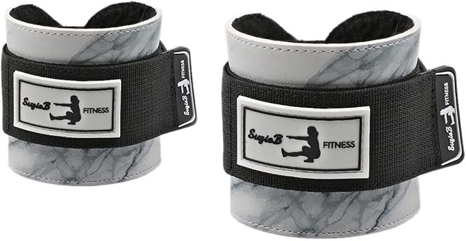 SuzieB Fitness Ankle Straps for Cable Machine, Enhance Kickbacks, Hip Abductors, Hamstring Curls,... | Amazon (US)