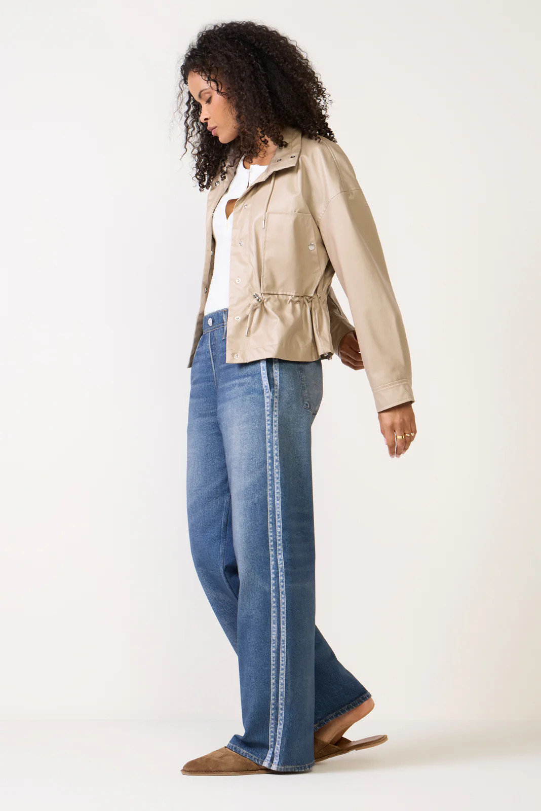 RAG AND BONE Women's Miramar Terry Track Pants, Size XS, Blue | Evereve