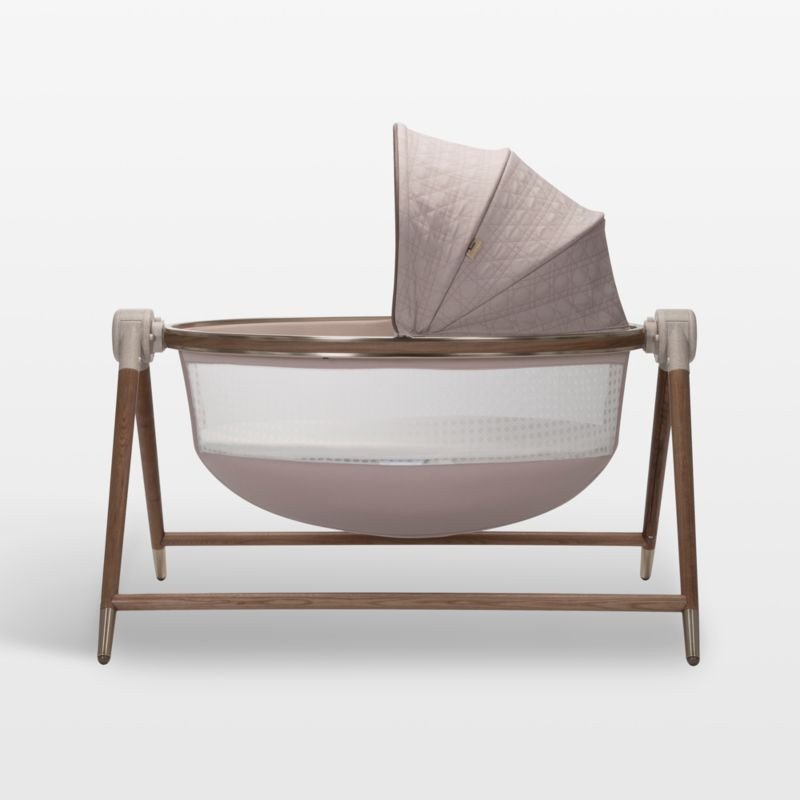 Maxi-Cosi Sibia Natural Heritage Baby Bassinet with CryAssist  | Crate & Kids | Crate & Barrel