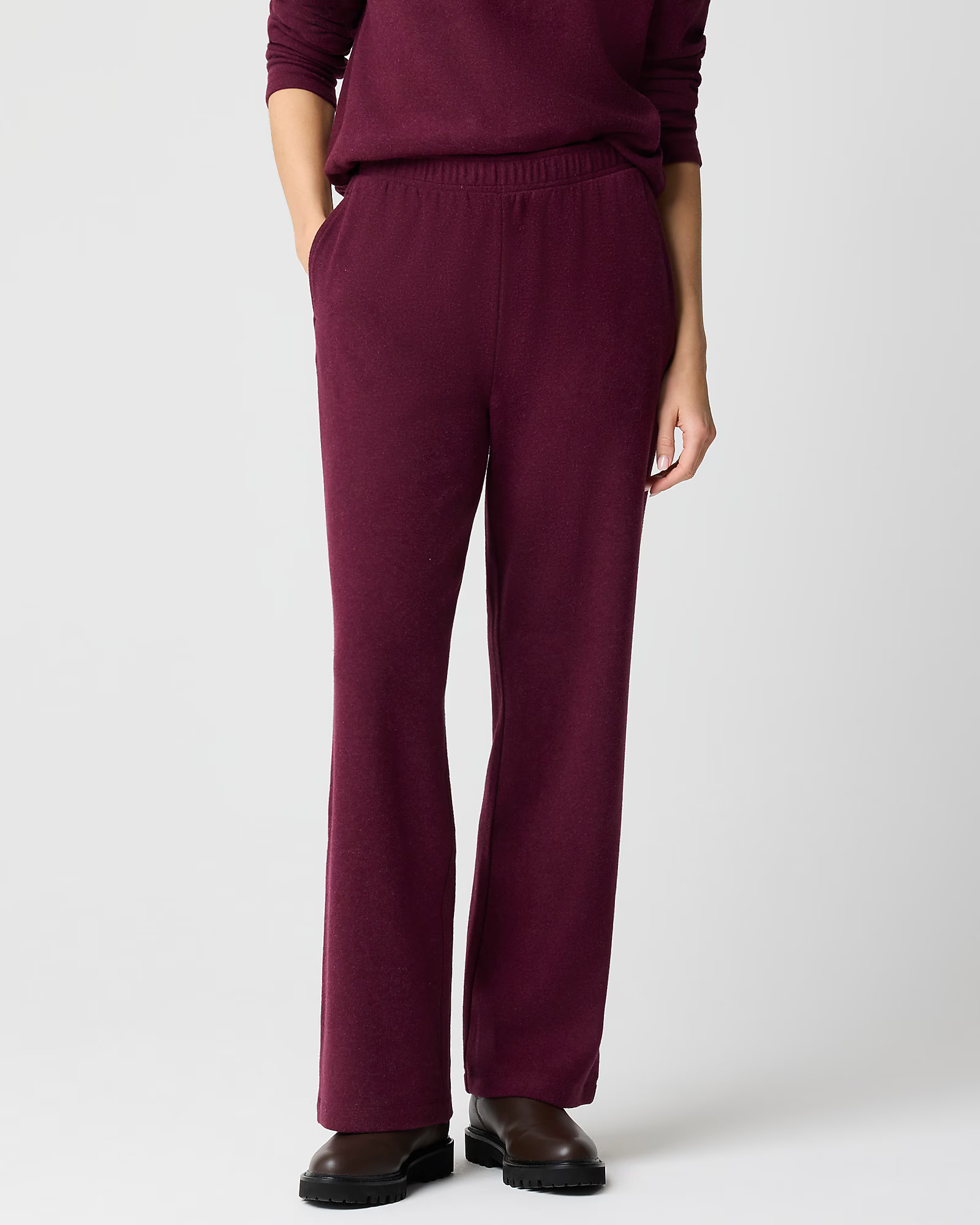 Straight-leg sweatpant in cloudspun yarn | J.Crew Factory