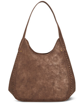 Whip-Stitch Soft 4-Poster Tote | Macy's