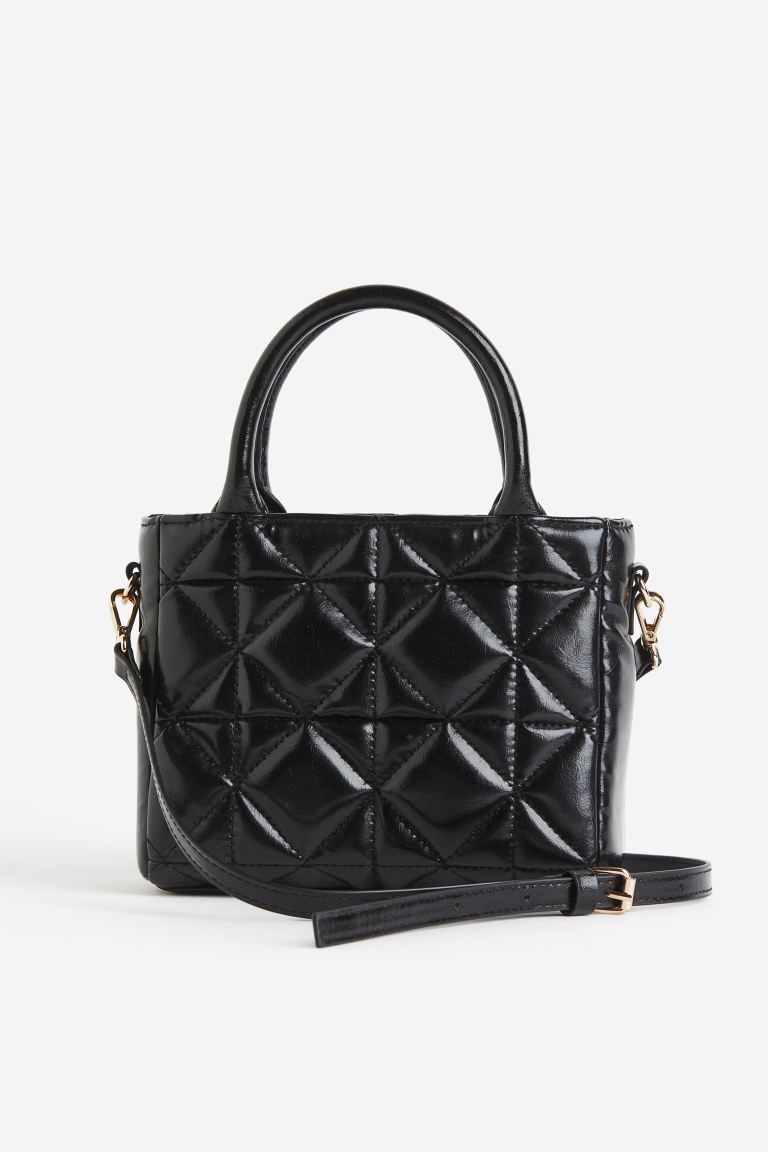 Quilted Crossbody Bag - Black - Ladies | H&M US | H&M (US + CA)