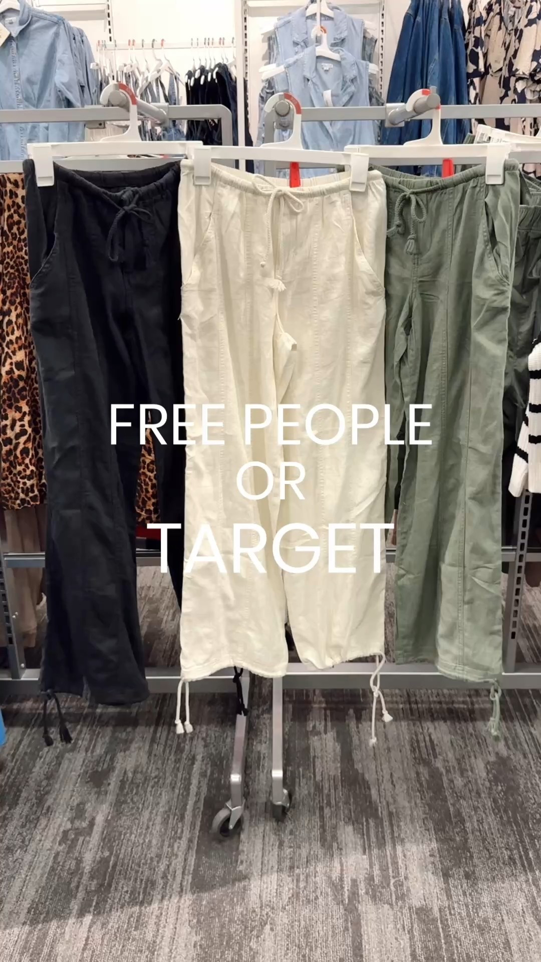 Linen beach pants will be on trend this summer! ☀️ Why pay $78 when you can get these at Target  for just $30! 