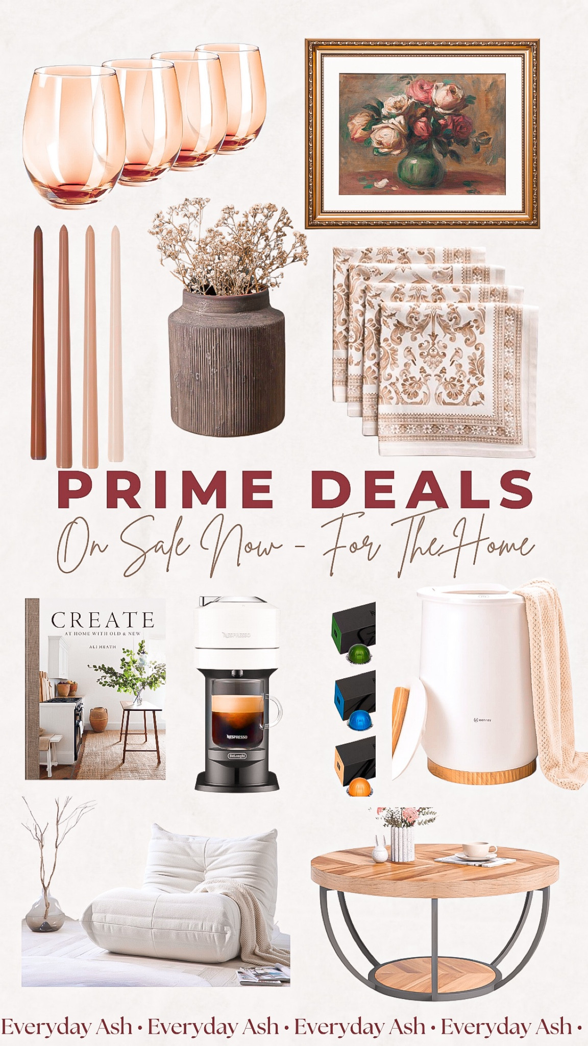 Amazon Big Deal Days - for the home 

Home decor, home finds, candle sticks, wall art, Amazon home finds, napkins, living room, dining room, faux floral, floral vase, coffee table decor, coffee table book, nespresso machine, towel warmer, coffee table, living room table, furniture 

#LTKGiftGuide #LTKxPrimeDay #LTKHome