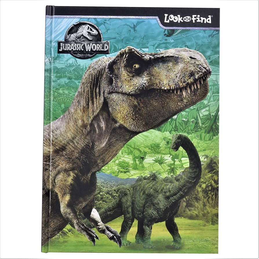 Jurassic World Look and Find Activity Book - PI Kids | Amazon (US)