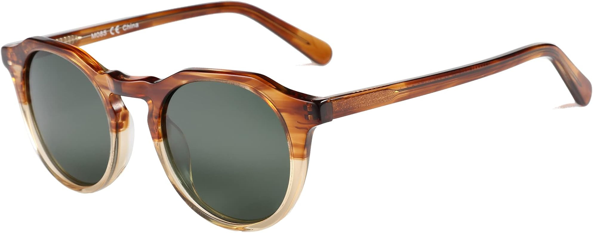 ZENOTTIC Vintage Round Polarized Sunglasses for Men Women UV400 Protection | Amazon (US)