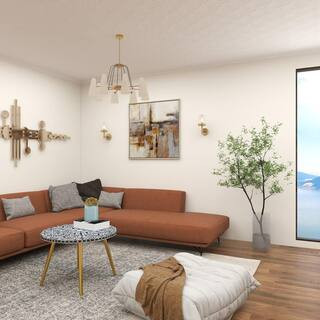 Litton Lane 1- Panel Abstract Framed Wall Art with Silver Frame 40 in. x 40 in. 43963 - The Home ... | The Home Depot