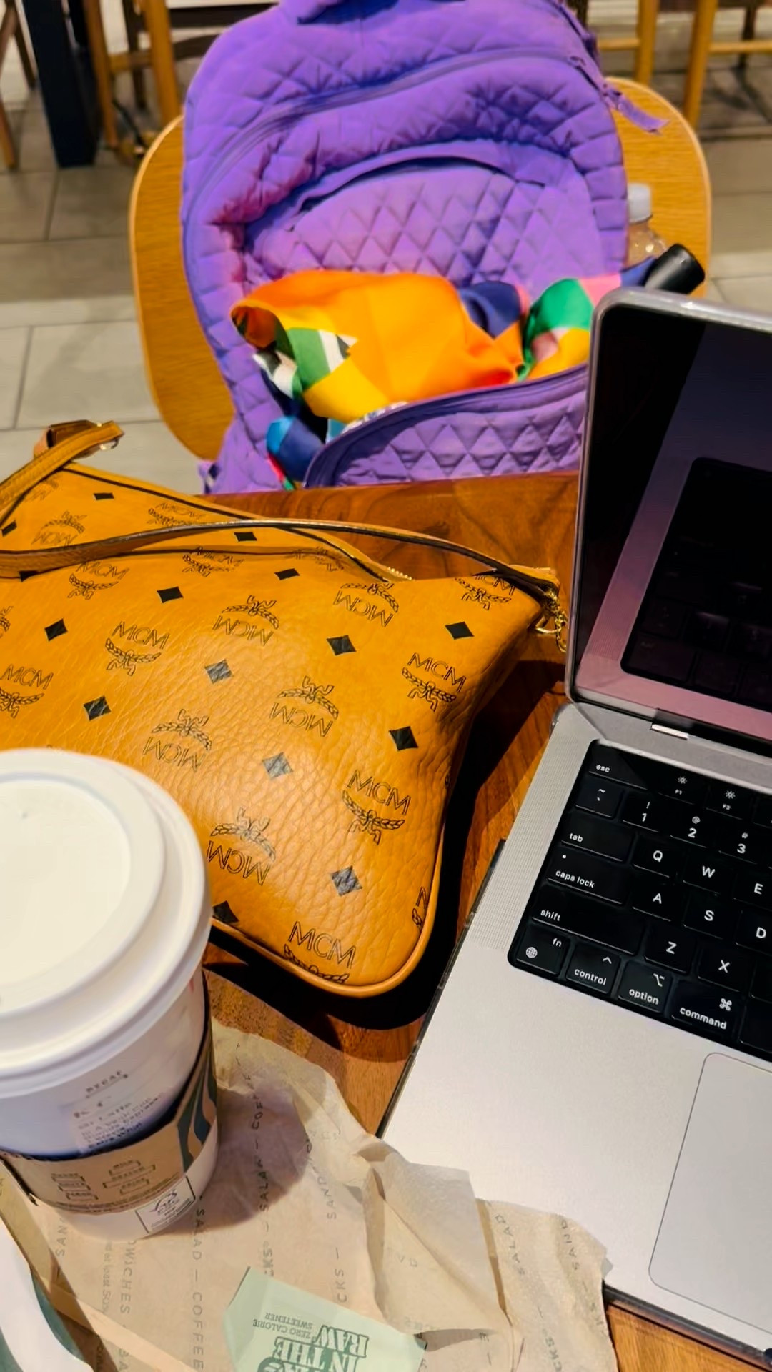 Travel + Professional Development ✈️📚

Professional development days = early mornings, strong lattes, and my go-to MCM tote carrying everything I need 👜💻. 
@MCM tote
@verabradley backpack
Berkeley’s energy is giving me new ideas and fresh perspective — loving this work + travel season. 🌟

#MCMBag #TravelWithMe #LTKWorkTravel #LTKStyleWithEase #StarbucksLove #ProfessionalDevelopmentVibes

#LTKTravel #LTKWorkwear #LTKStyleTip