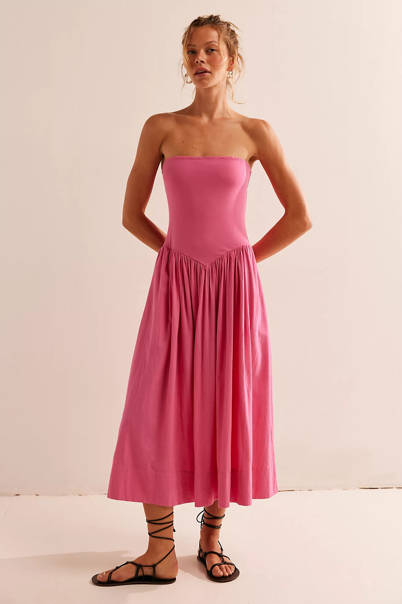 Onda Drop-Waist Tube Midi | Free People (Global - UK&FR Excluded)