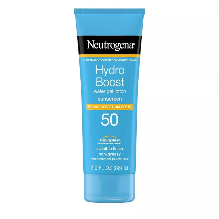Neutrogena Hydro Boost Gel Moisturizing Sunscreen Lotion - 3 fl oz | Target