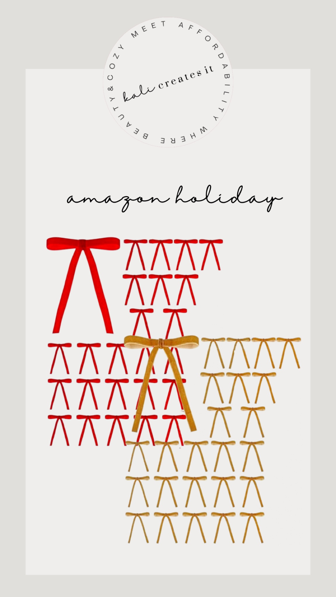 Tired of the infamous target bows never coming back in stock, so I found an alternative at a great price for those of us who missed out!

#LTKHome #LTKHoliday #LTKSeasonal