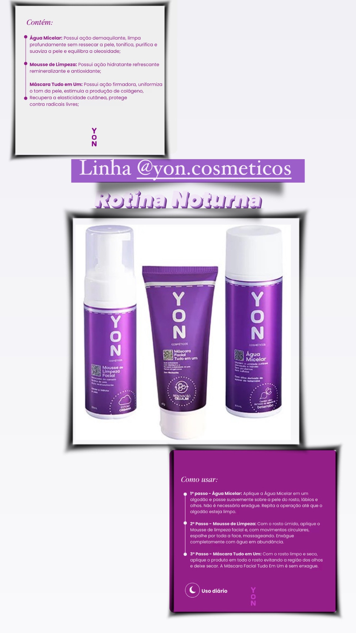 Mais um super kit de Skincare de Rotina noturna!
Amando essas novidades💜💜💜

#LTKbrasil #LTKbeauty #LTKsalealert