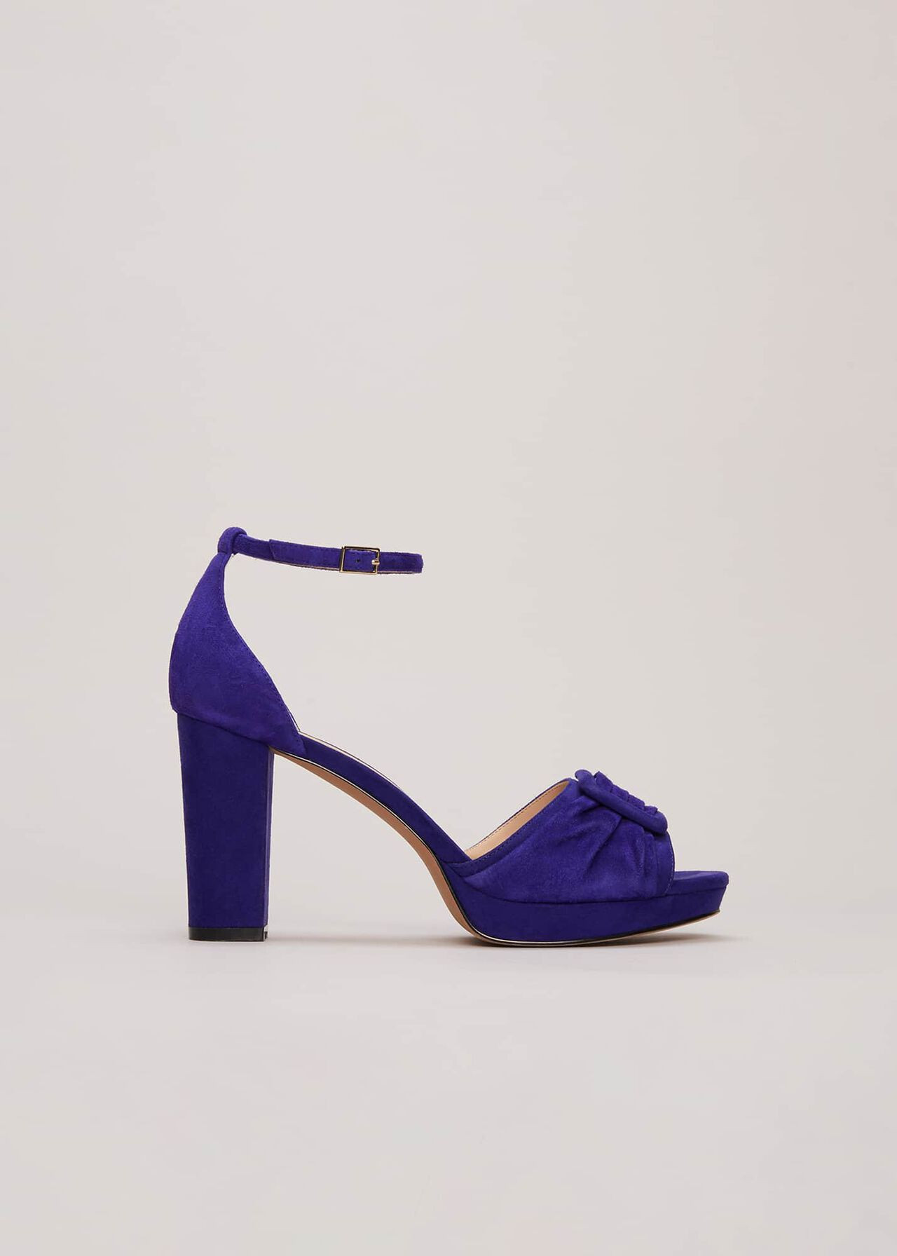 Blue Suede Platform Heels | Phase Eight UK | | Phase Eight (UK)