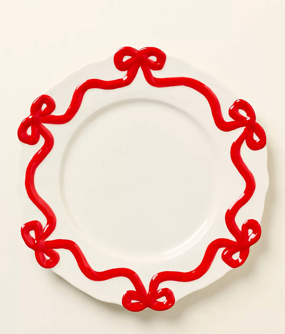 I'm loving this red bow serveware! Perfect for the holidays and year round! The whole set is currently on sale!  

 #LTKGiftGuide #LTKHoliday #LTKSeasonal