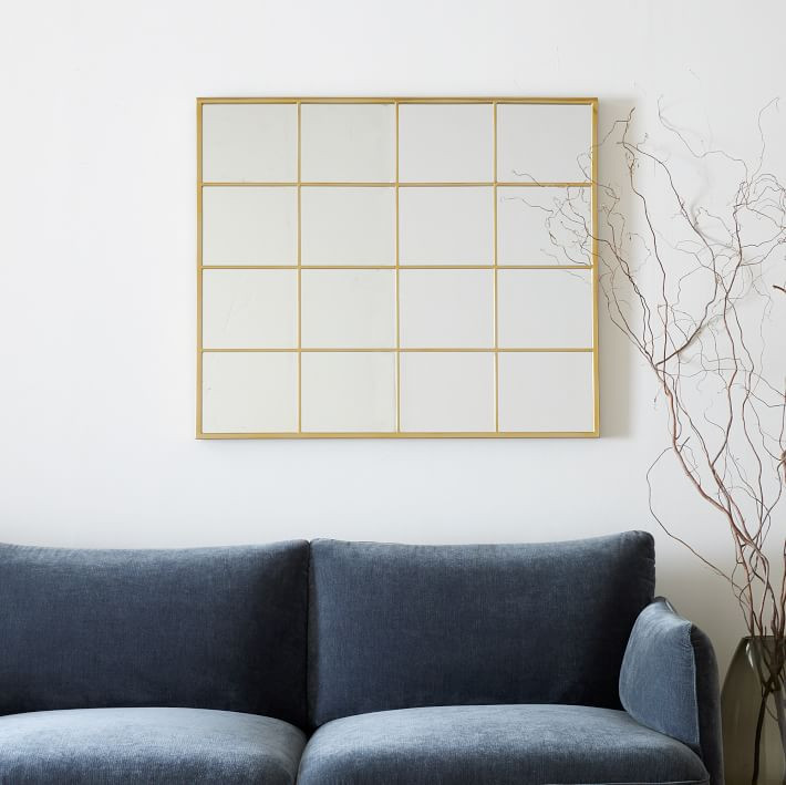 Raven Window Metal Wall Mirrors | West Elm (US)