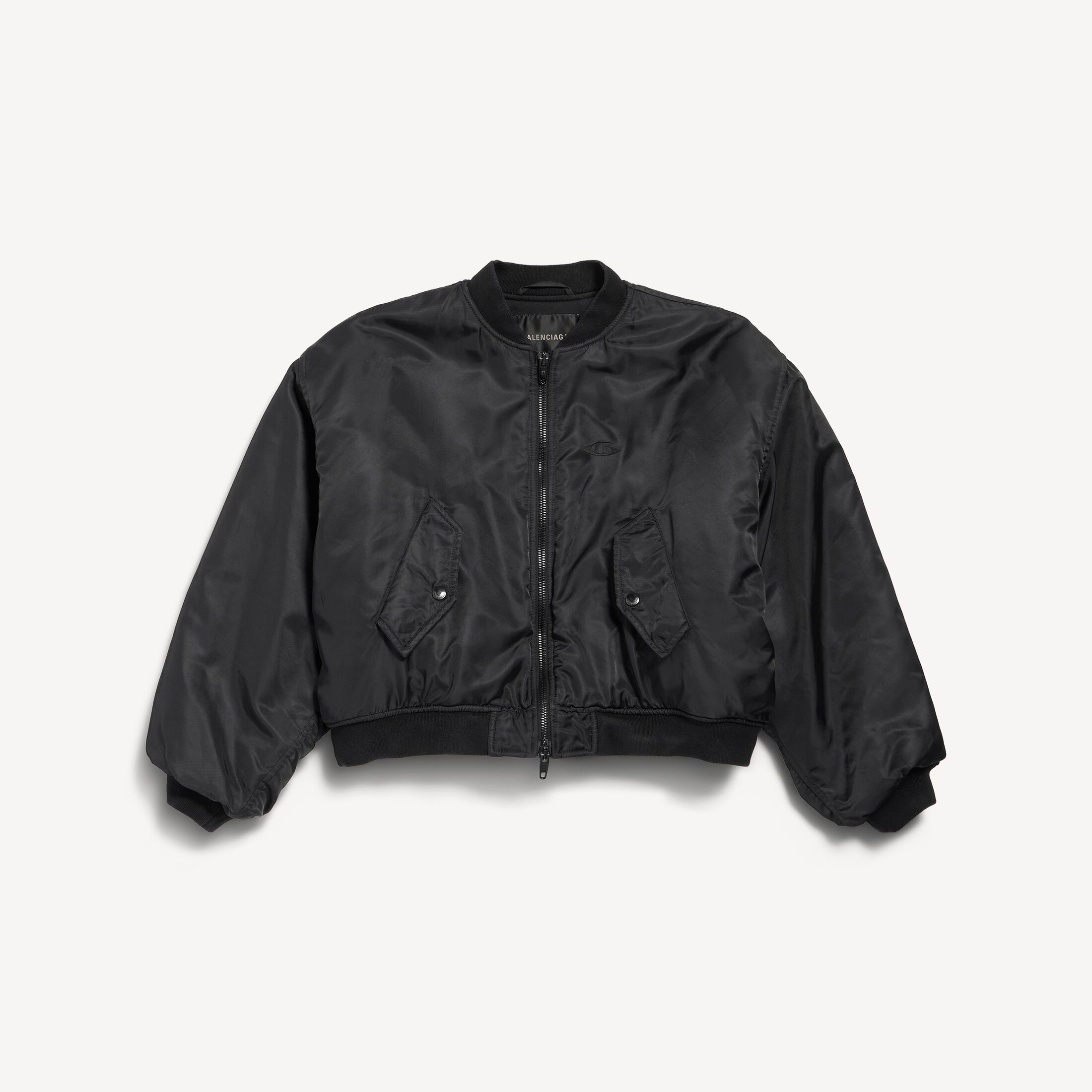 Balenciaga Bomber Jacket - Black - Women's | Balenciaga