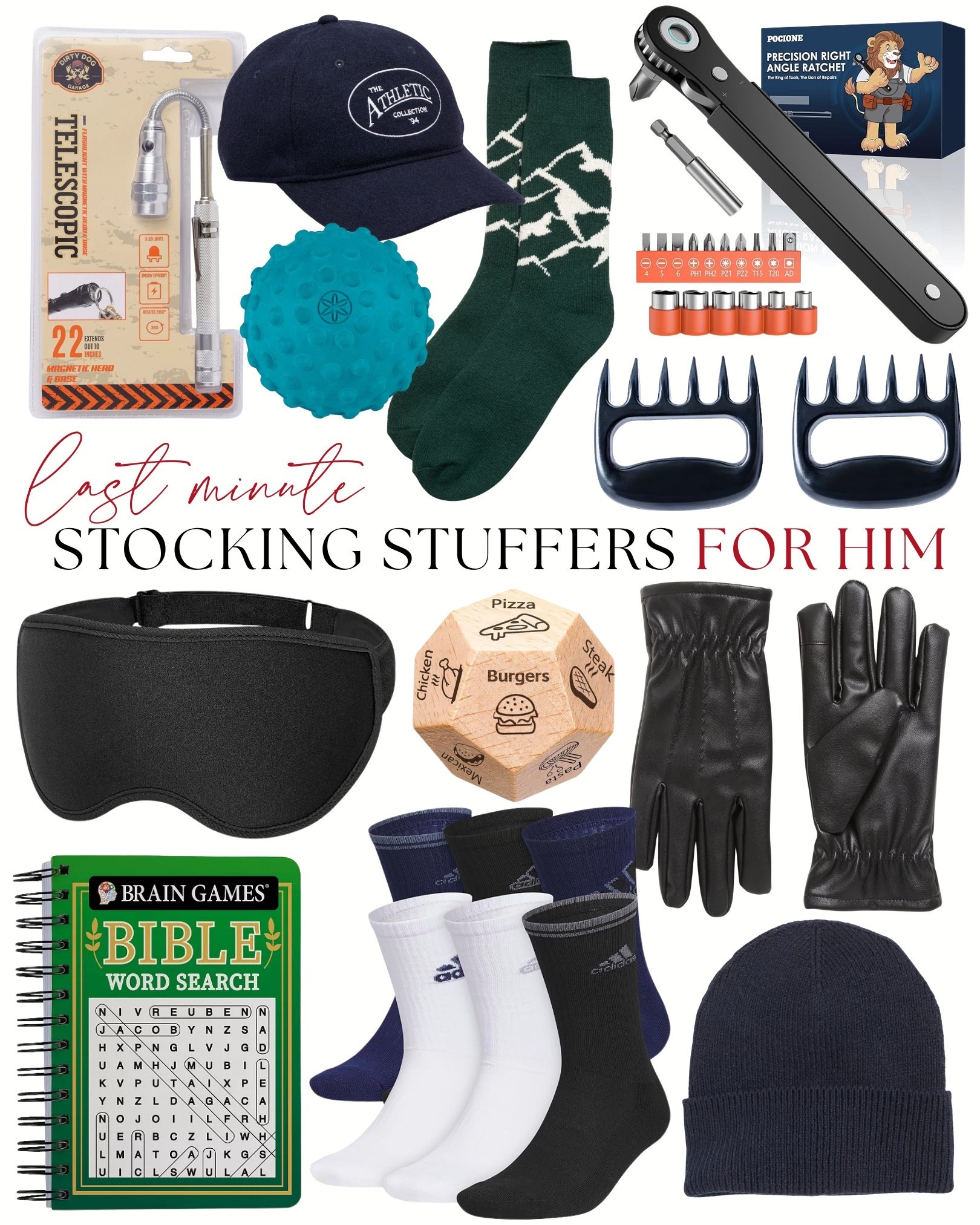 Last minute stocking stuffers for him, all under $20!

#LTKGiftGuide #LTKHoliday #LTKMens