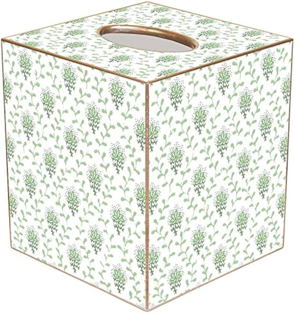 Marye-Kelley, Avignon Provencial Print Decoupage Rectangular Sage Green Tissue Box Cover | Amazon (US)