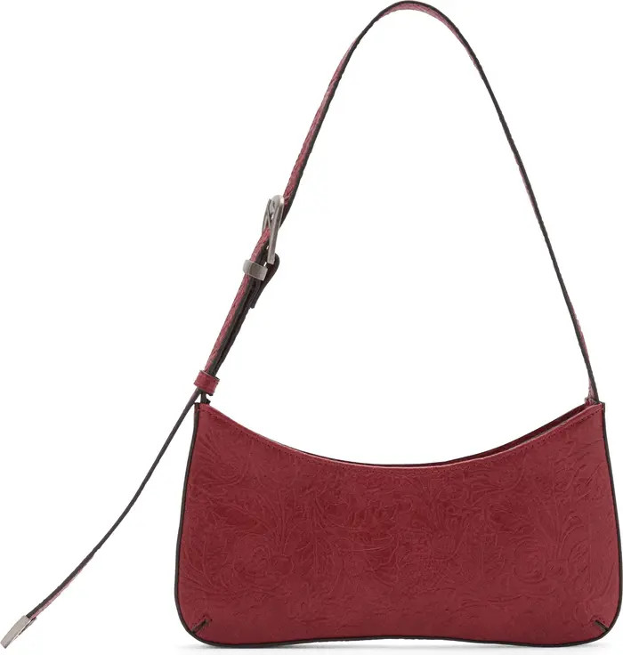 MANGO Embossed Faux Leather Shoulder Bag | Nordstrom | Nordstrom