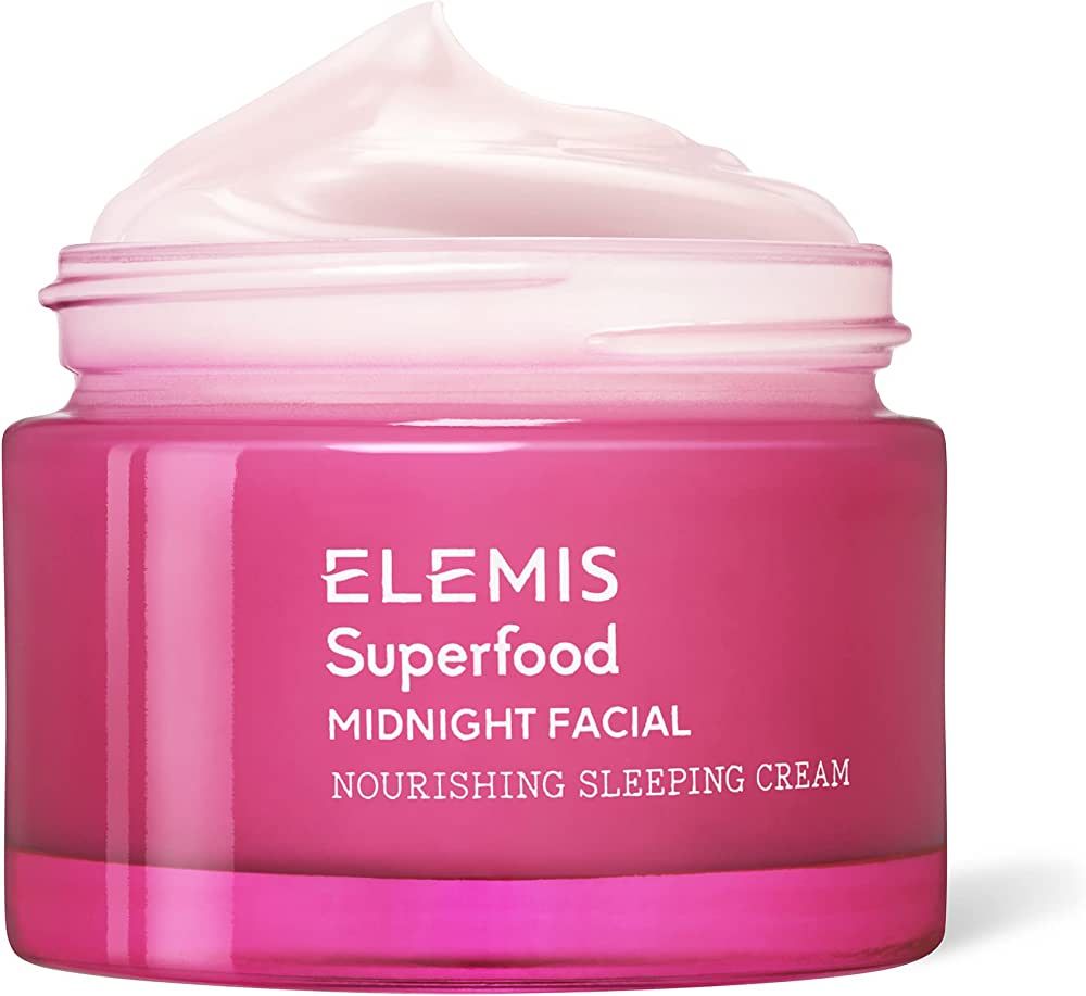 ELEMIS Superfood Midnight Facial, Prebiotic Sleeping Night Cream Nourishes, Moisturizes, Replenis... | Amazon (US)