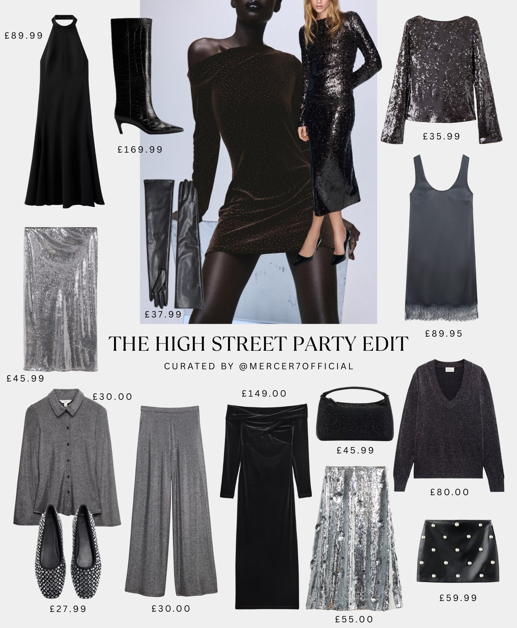The high street party edit! 

#LTKeurope #LTKdresses #LTKwinter