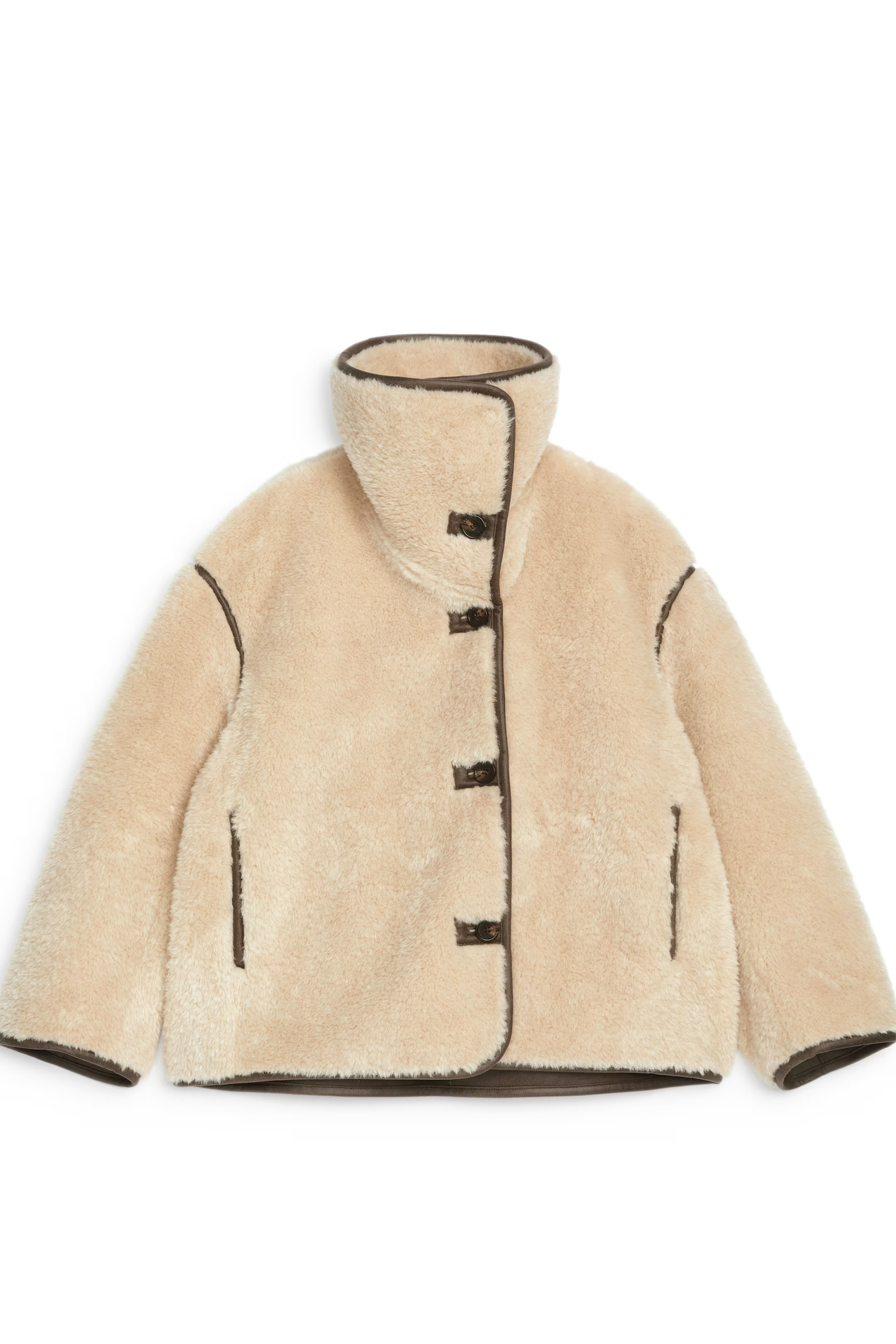 Short Pile Jacket | H&M (UK, MY, IN, SG, PH, TW, HK)