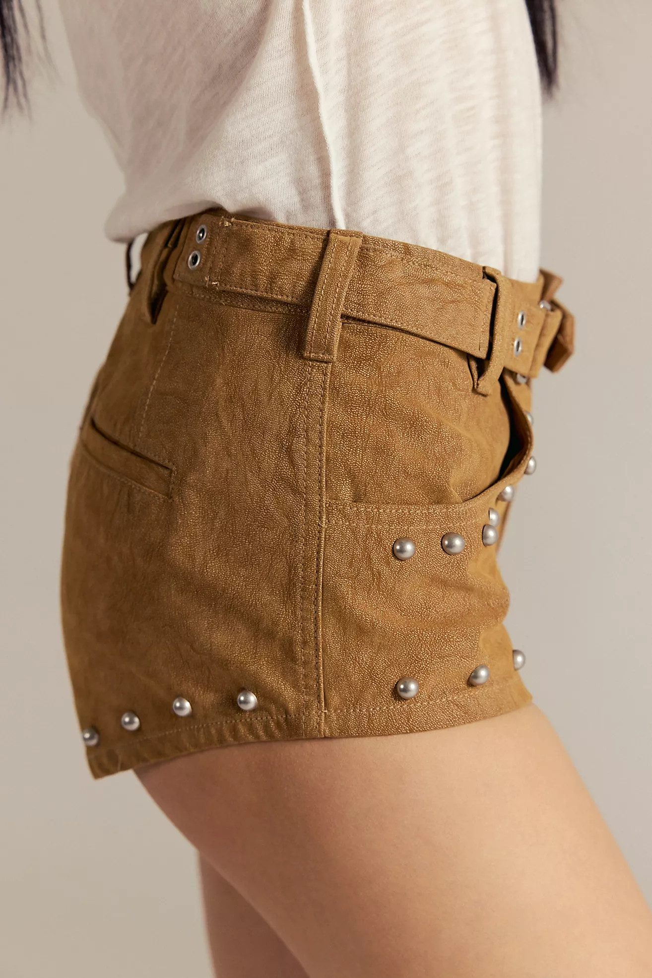 We The Free The Cool Kid Suede Micro Shorts | Free People (Global - UK&FR Excluded)