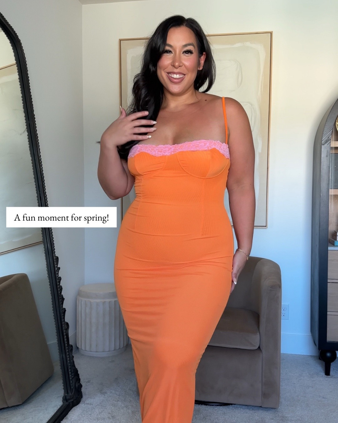 Midsize wedding guest dresses that make me feel confident, as a size 14/16 mama! How stunning is this orange dress?! Let me know which is your fave! 🧡
-
-
-
affordable fashion, midsize dresses, spring wedding guest dress

#LTKWedding #LTKMidsize