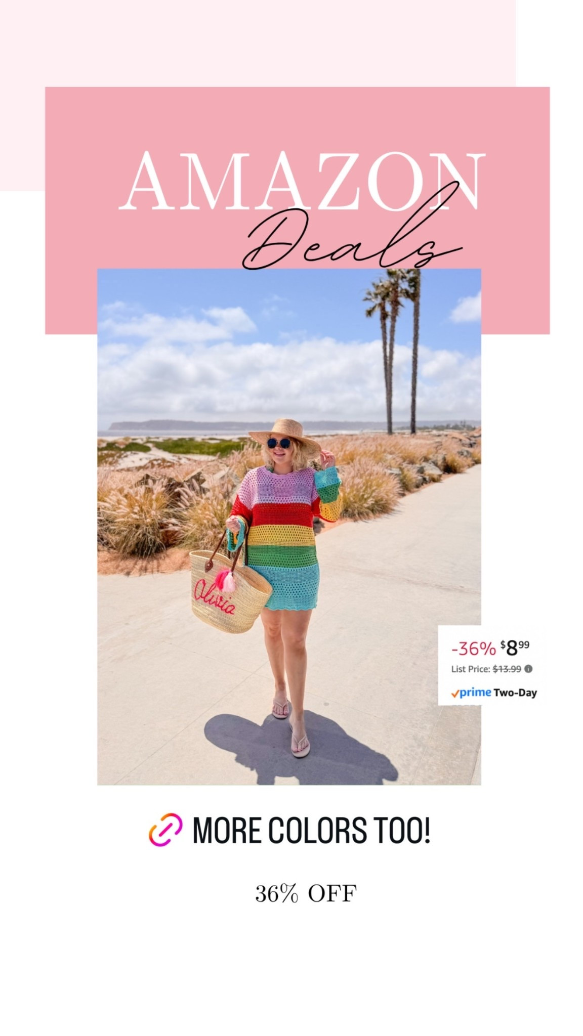 A cute beach cover-up is on Deal and comes in a few colors

#LTKMidsize #LTKSaleAlert #LTKSwim