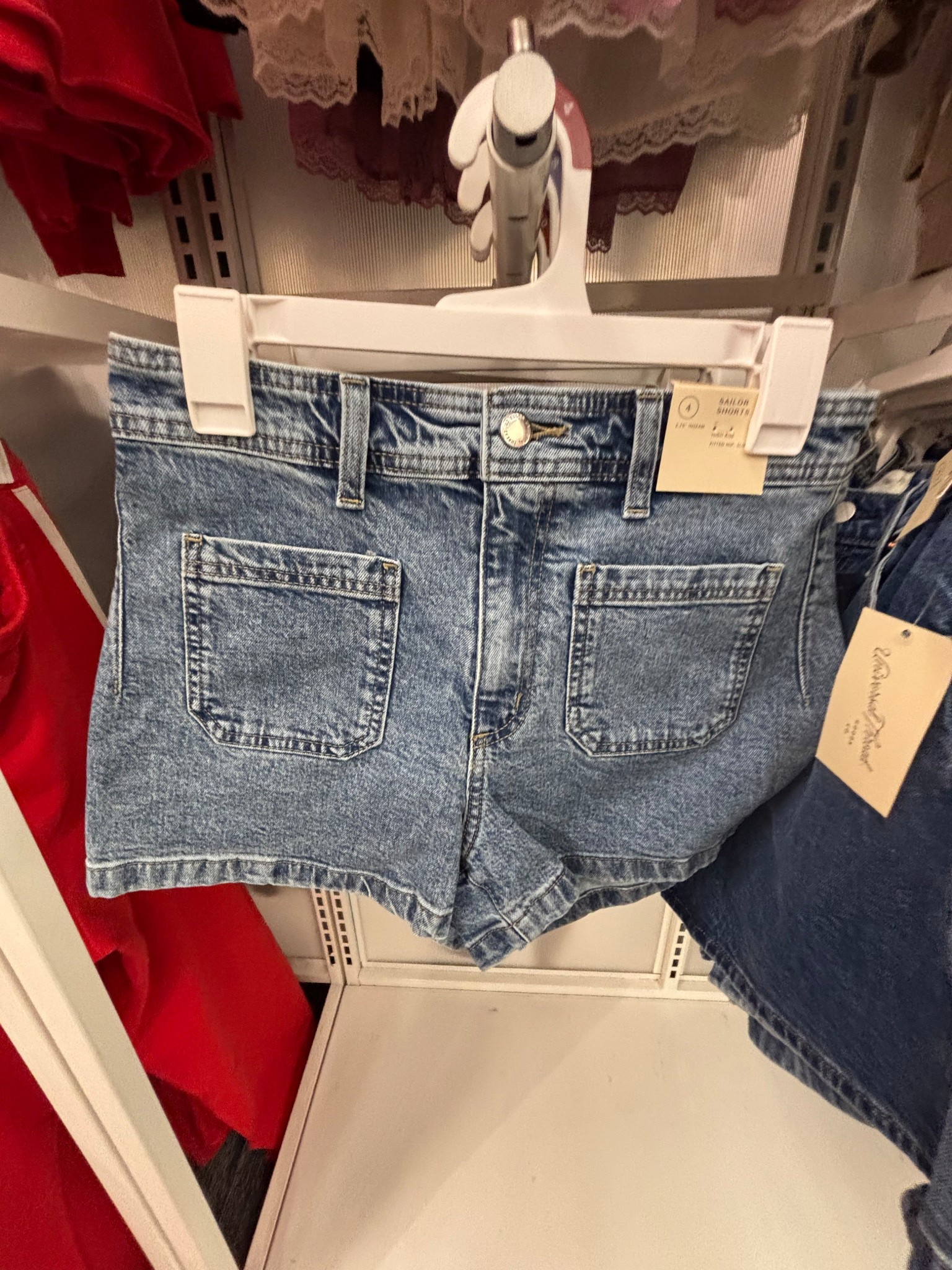 Denim sailor shorts 


#LTKootd #LTKSeasonal #LTKspring