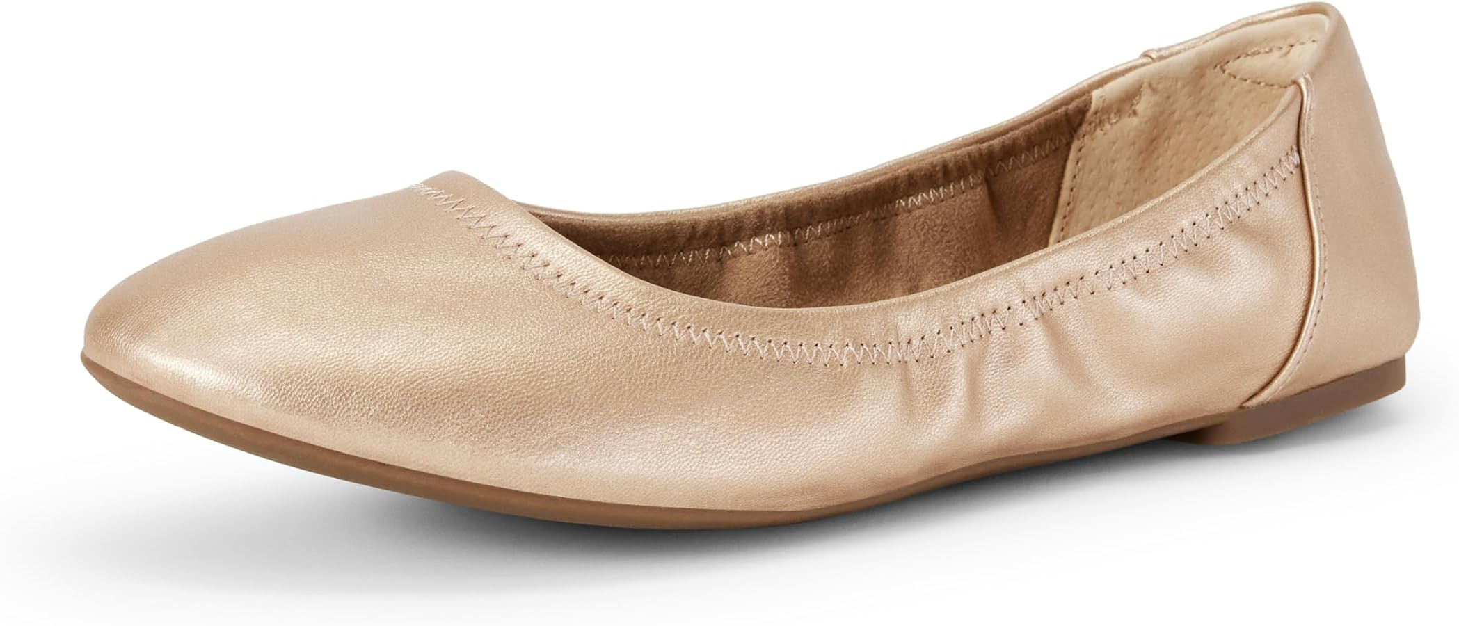 Amazon Essentials Women's Belice Comfortable Slip-On Ballet Flats Shoes | Amazon (US)