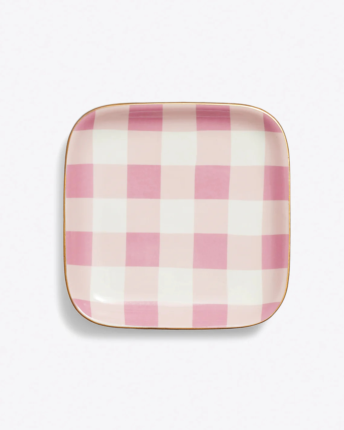 Medium Trinket Tray in Gingham | Draper James (US)