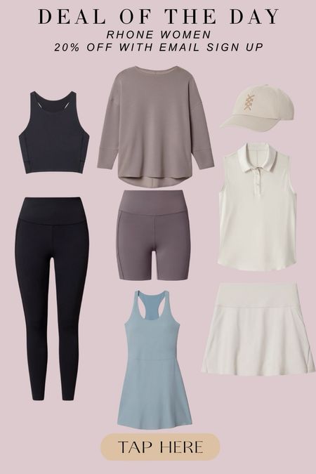 Rhône launched a women’s collection! I am super excited to try!! It’s already selling out so fast. They are running a promotion for 20% off your purchase if you sign up using an email!!

#LTKSaleAlert #LTKActive #LTKFitness