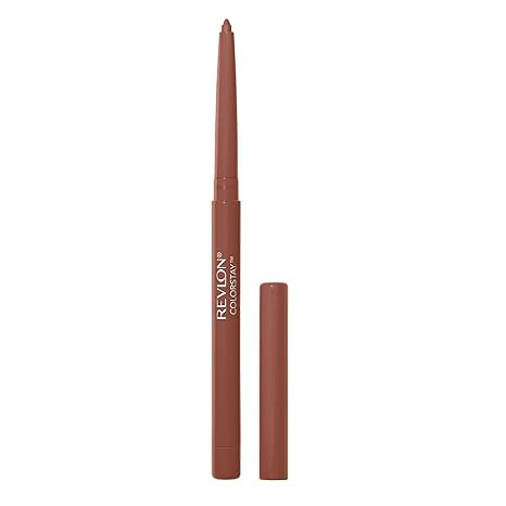 Lip Liner by Revlon, Colorstay Face Makeup with Built-in-Sharpener, Longwear Rich Lip Colors, Smo... | Amazon (US)