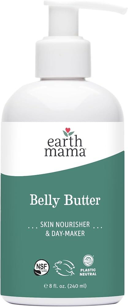 Earth Mama Belly Butter, Maternity Moisturizer for Dry Skin | Lotion for Pregnancy and Postpartum... | Amazon (US)