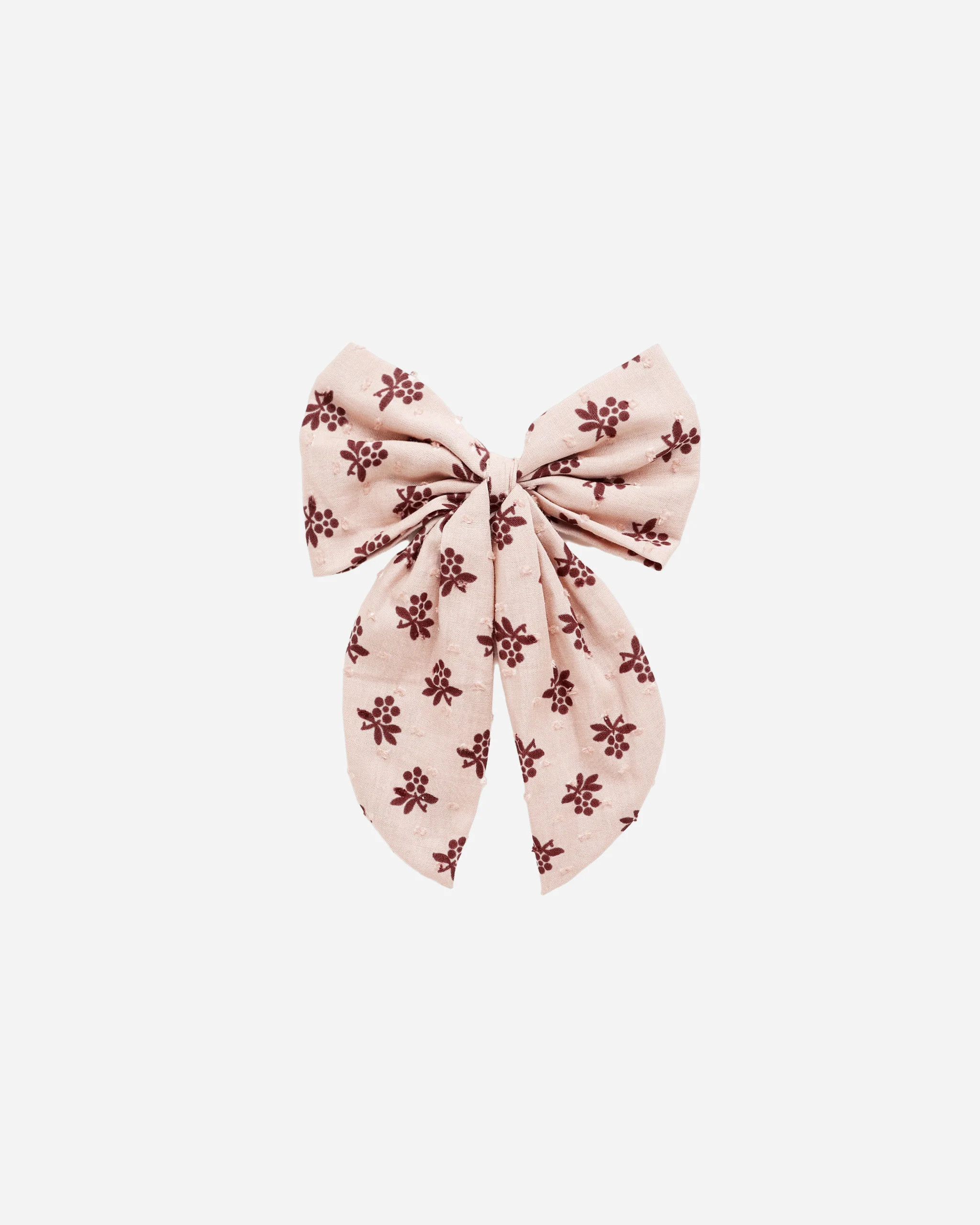 Oversized Bow || Blush Fleur | Rylee + Cru