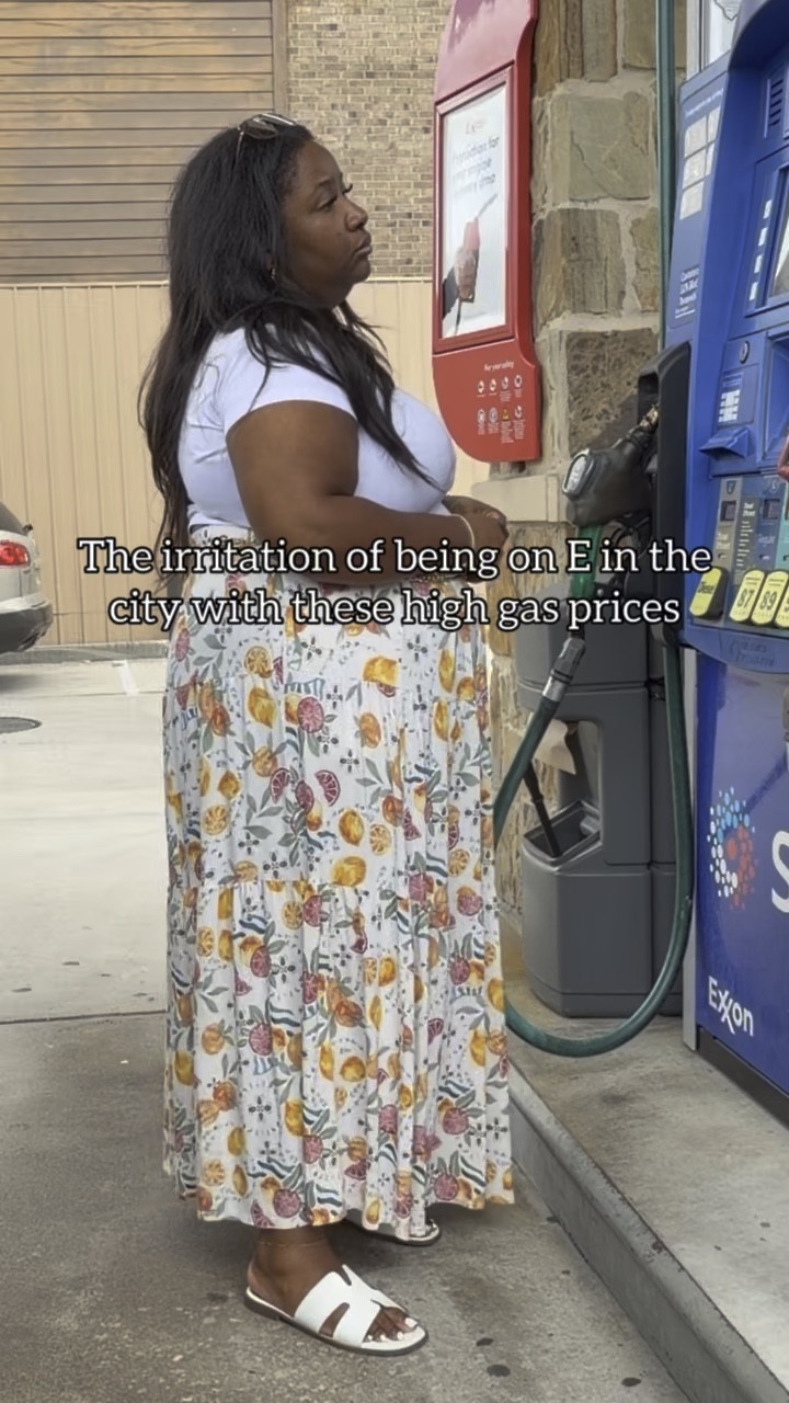The irritation of being on E with these new gas prices!

#LTKvlog #LTKootd #LTKgrwm