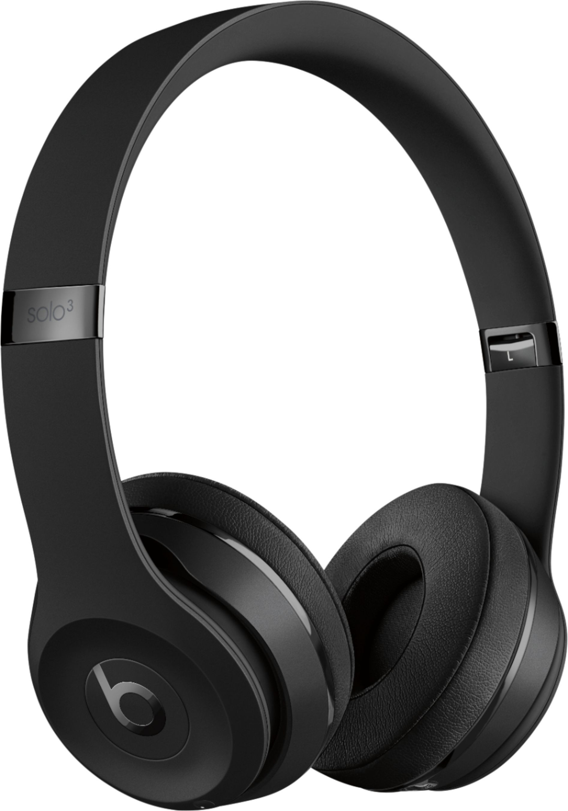 Beats - Solo³ Wireless On-Ear Headphones - Matte Black | Best Buy U.S.