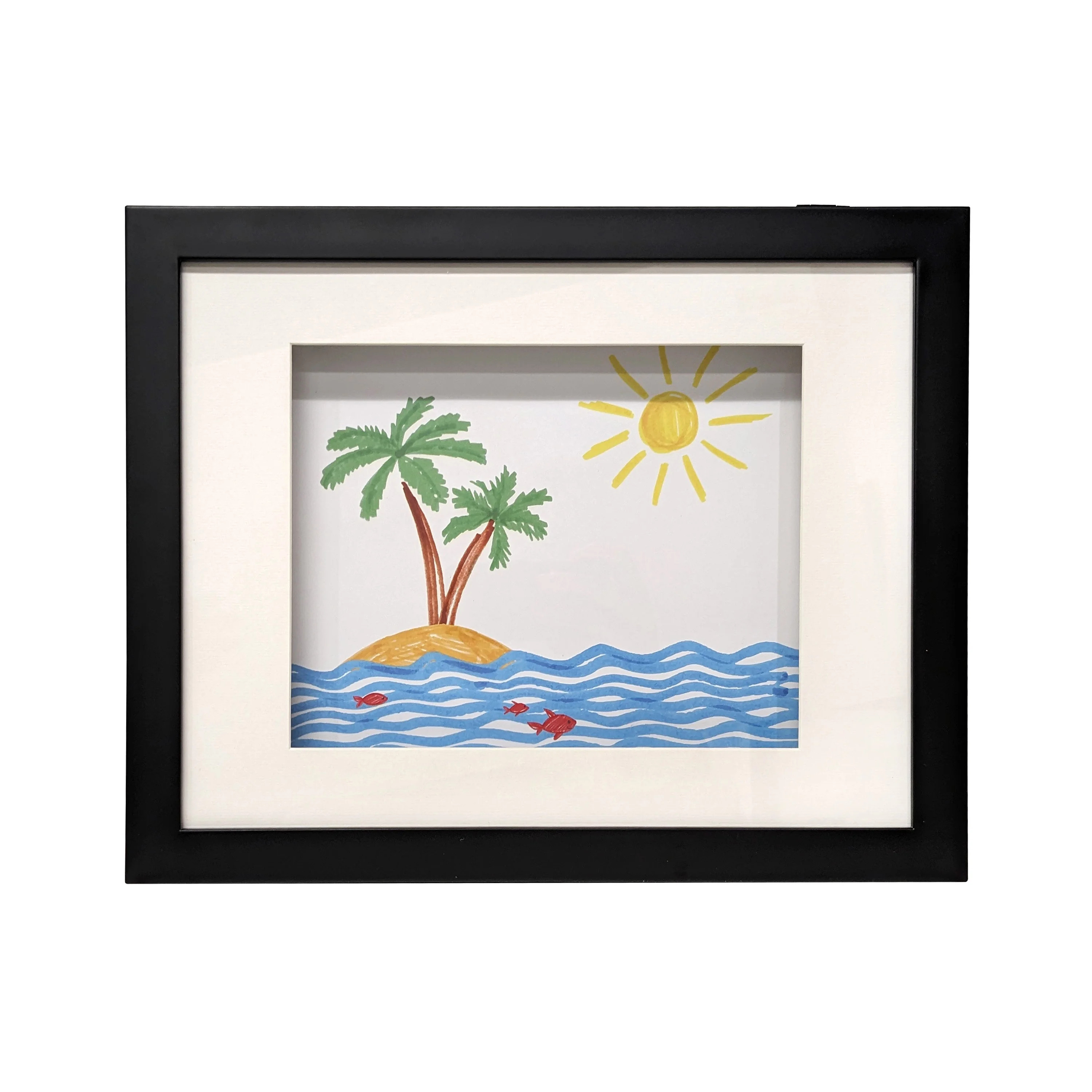 Mainstays 11" x 14" Black Matted to 8" x 10" Picture Frame | Walmart (US)
