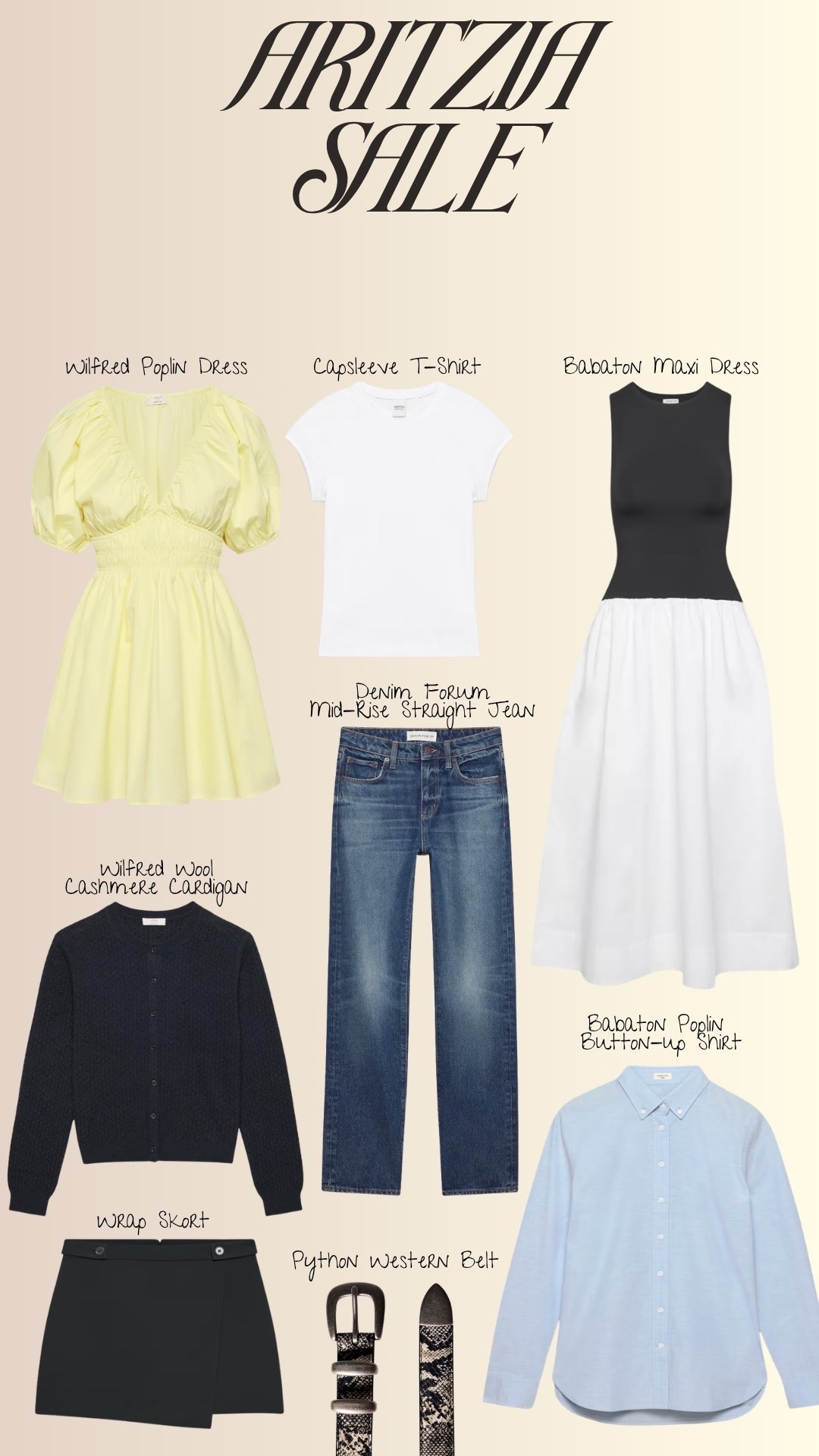 Favorites from the Aritzia sale

#LTKgrwm #LTKdayinmylife #LTKootd