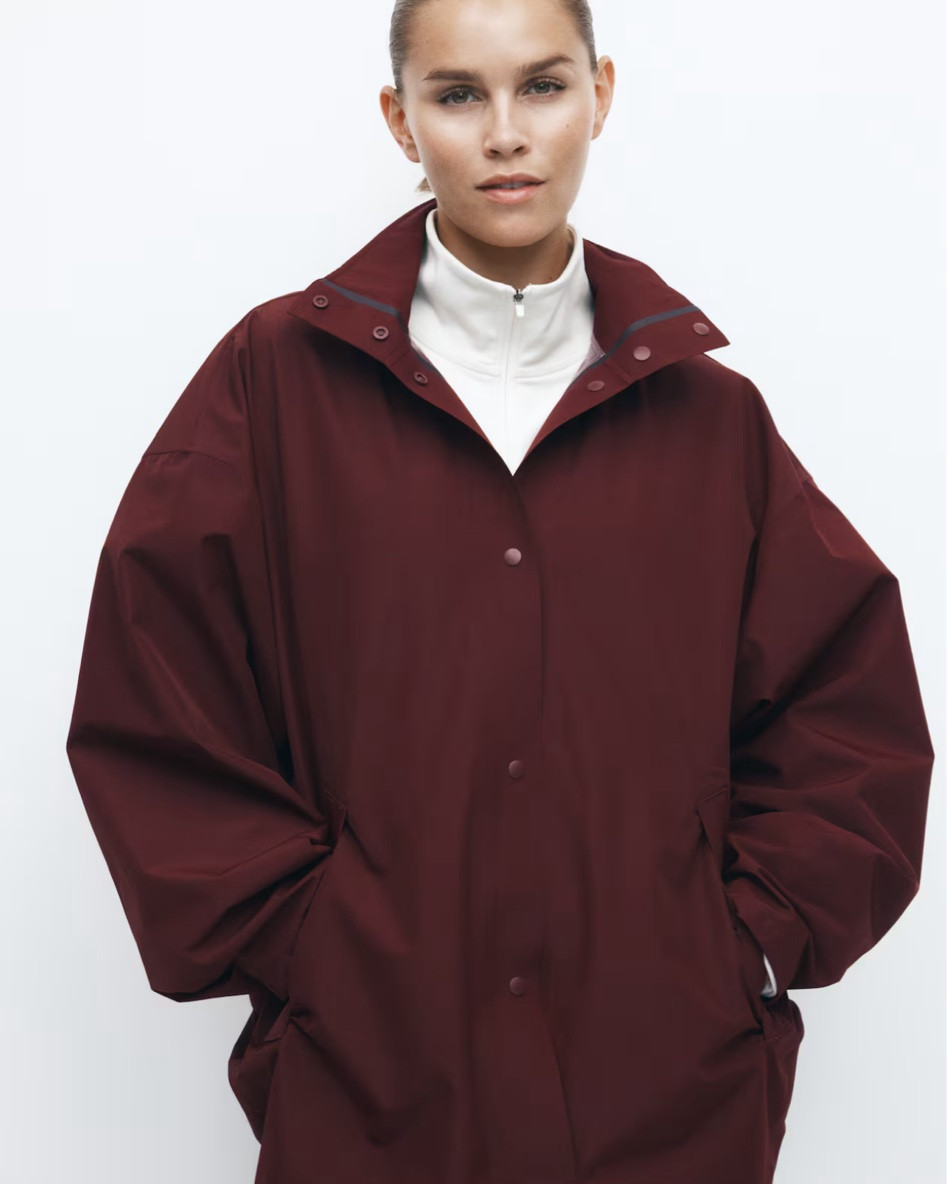 H&M rain jacket with a hood