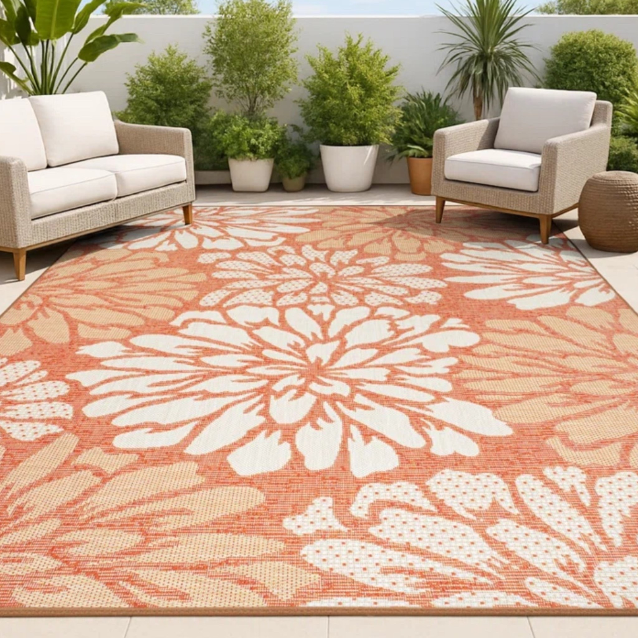 Outdoor rug ! Love the weaving and texture!! 

#LTKHome #LTKSaleAlert #LTKSeasonal
