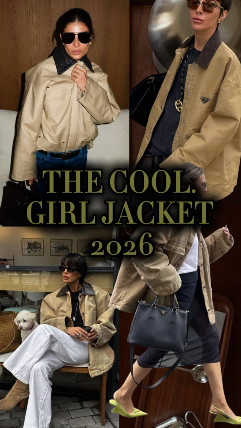Thie jacket every cool girl will be wearing in 2026 

#LTKautumn #LTKspring #LTKaustralia