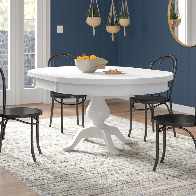 Zeinab Extendable Solid Wood Dining Table | Wayfair North America