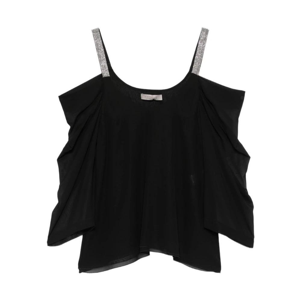 D.Exterior, Sleeveless Tops, female, Black, S, 62675 2Nero Sleeveless Top | Miinto UK Ltd
