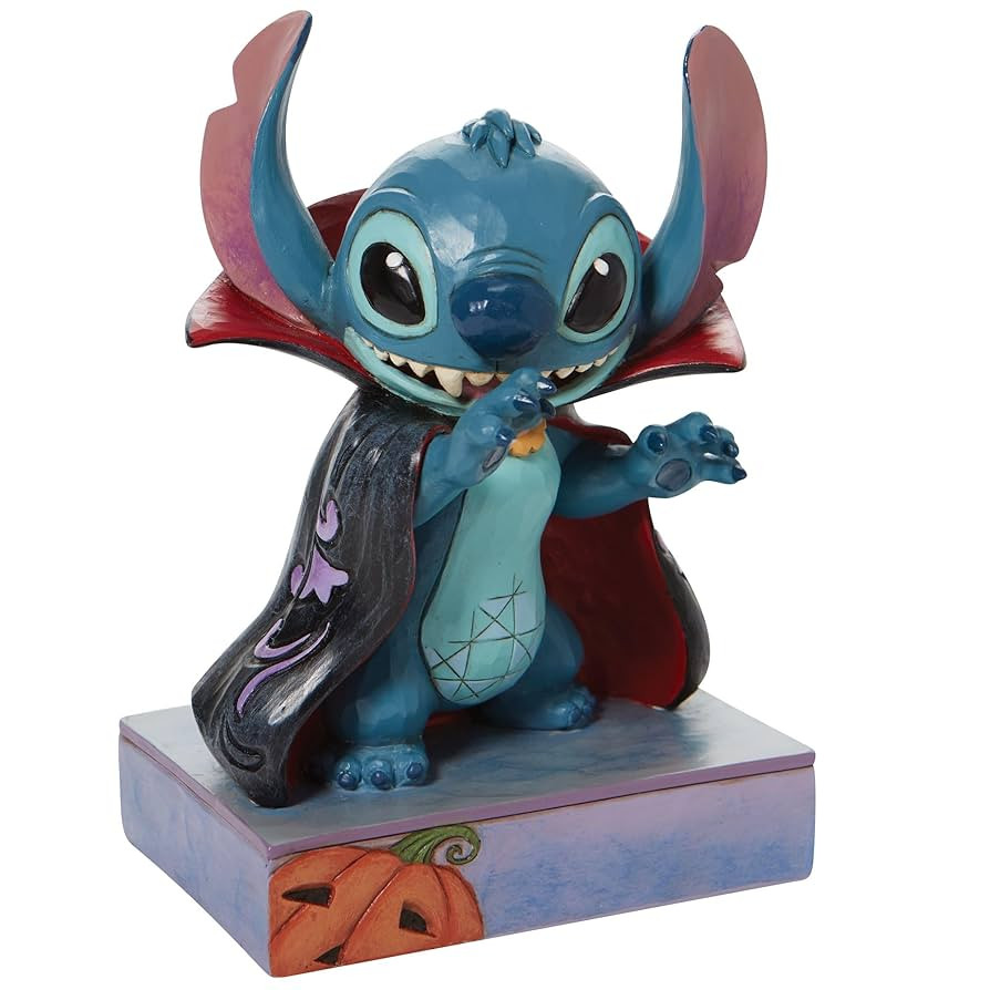 Enesco Jim Shore Disney Traditions Halloween Lilo and Stitch Vampire Figurine, 6.375 Inch, Multic... | Amazon (US)
